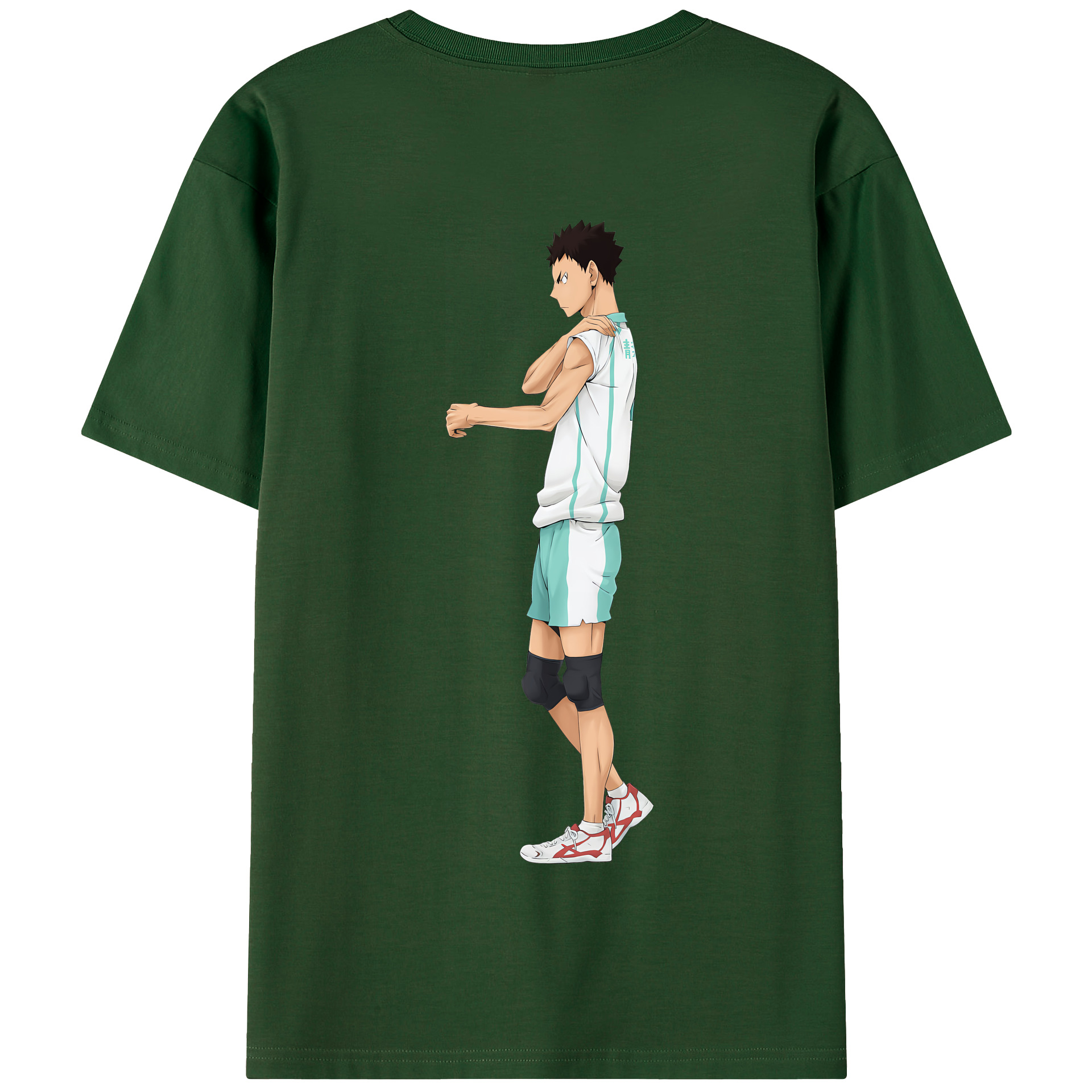 （画像用） ハイキュー!! Haikyu!! 綿100％半袖Tシャツ（背面プリント）